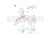 Handlebar - Kawasaki ER-6f ABS (EX650B7F) 2007