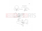 KAWASAKI 2007 Decals(Blue)(Black)(Black)