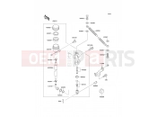 Rear Master Cylinder - Kawasaki GPZ500S (EX500-E2) 1995