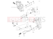 KAWASAKI NINJA 650 (EX650KKFA) Gear Change Mechanism