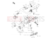 KAWASAKI NINJA 650 (EX650KKFA) Frame Fittings