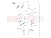 KAWASAKI NINJA 650 (EX650KKFA) Accessory(Single Seat Cover)