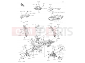 KAWASAKI VERSYS 650 (KLE650FKF) Frame Fittings