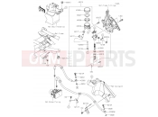 KAWASAKI VERSYS 650 (KLE650FKF) Rear Master Cylinder