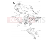 KAWASAKI VERSYS 650 (KLE650FKF) Side Covers/Chain Cover