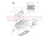 KAWASAKI VERSYS 650 (KLE650FKFA) Cylinder Head