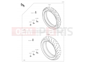 KAWASAKI VERSYS 650 (KLE650FKFA) Tires