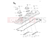 KAWASAKI Z1000 (ZR1000HKF) Cylinder Head Cover