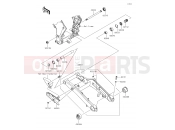 KAWASAKI Z1000 (ZR1000HKF) Swingarm