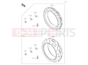 KAWASAKI Z1000 (ZR1000HKF) Tires