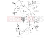 KAWASAKI Z1000 (ZR1000HKF) Rear Master Cylinder
