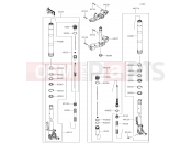 KAWASAKI Z1000 (ZR1000HKF) Front Fork