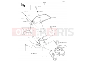 KAWASAKI Z1000 (ZR1000HKF) Accessory(Meter Cover)