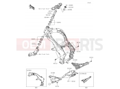 KAWASAKI Z1000 (ZR1000JKF) Frame