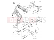 KAWASAKI Z1000 (ZR1000JKF) Suspension/Shock Absorber