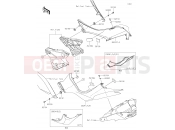 KAWASAKI Z1000 (ZR1000JKF) Side Covers
