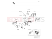 KAWASAKI Z1000 (ZR1000JKF) Cowling(Upper)