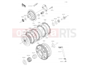 KAWASAKI Z900 (ZR900DKF) Clutch