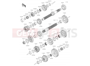 KAWASAKI Z900 (ZR900DKF) Transmission