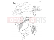 KAWASAKI Z900 (ZR900DKF) Radiator