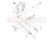 KAWASAKI Z900 (ZR900DKF) Swingarm