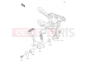 KAWASAKI Z900 (ZR900DKF) Brake Pedal