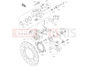 KAWASAKI Z900 (ZR900DKF) Rear Brake