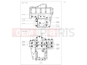 KAWASAKI Z900RS (ZR900CKFA) Crankcase Bolt Pattern