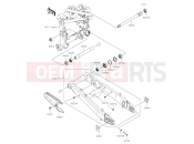 KAWASAKI Z900RS (ZR900CKFA) Swingarm