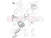 KAWASAKI Z900RS (ZR900CKFB) Air Cleaner