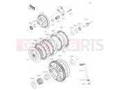 KAWASAKI Z900RS (ZR900CKFB) Clutch