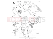 KAWASAKI Z900RS (ZR900CKFB) Rear Master Cylinder