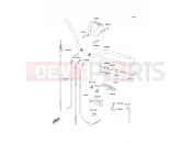 Handlebar - Kawasaki KFX400 (KSF400A6F) 2006