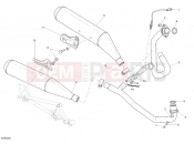 DUCATI Sportclassic 1000 EXHAUST SYSTEM » EXHAUST SYSTEM