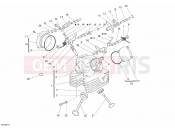 DUCATI Sportclassic 1000 VERTICAL CYLINDER HEAD » VALVE DRIVE
