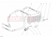 DUCATI 2007 Sportclassic 1000 Single-Seat OIL COOLER » LUBRICATION SYSTEM