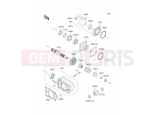 KAWASAKI MULE 3010 DIESEL 4x4 (KAF950-B3) Bevel Gear Case