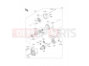KAWASAKI MULE 3010 DIESEL 4x4 (KAF950-B3) Starter Motor