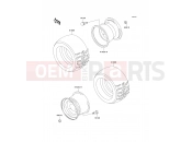 KAWASAKI MULE 3010 DIESEL 4x4 (KAF950-B3) Tires