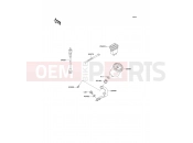 KAWASAKI MULE 3010 DIESEL 4x4 (KAF950-B3) Meter(s)