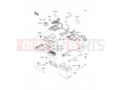 KAWASAKI MULE 3010 DIESEL 4x4 (KAF950-B3) Chassis Electrical Equipment