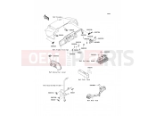 KAWASAKI MULE 3010 DIESEL 4x4 (KAF950-B3) Labels