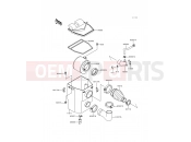 KAWASAKI MULE 500 (KAF300-B1) Air Cleaner