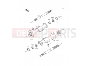 KAWASAKI MULE 500 (KAF300-B1) Rear Axle