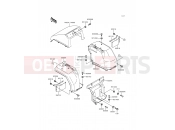 KAWASAKI MULE 500 (KAF300-B1) Front Fender(s)