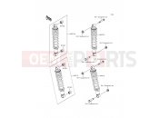 KAWASAKI MULE 500 (KAF300-B1) Shock Absorber(s)