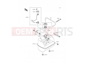 KAWASAKI MULE 500 (KAF300-B1) Fuel Tank