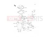 KAWASAKI MULE 550 (KAF300-C4) Air Cleaner
