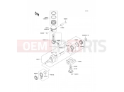 KAWASAKI MULE 550 (KAF300-C4) Crankshaft/Piston(s)