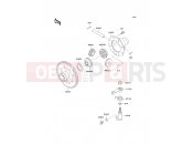 KAWASAKI MULE 550 (KAF300-C4) Differential